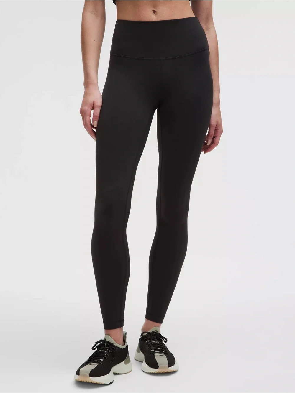 Lululemon High Rise Wunder Train Leggings in Black